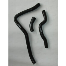 (Black) Silicone Radiator Hose FOR Yamaha Raptor 660 660R YFM660R YFM 660 2001 2002 2003 2004 2005
