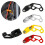 (Black) Motorcycles Line Clamp Pipe Clamp Tubing Bracket Clamp Modification Parts Bracket  for Replaceable 2