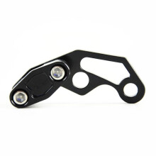 (Black) Motorcycles Line Clamp Pipe Clamp Tubing Bracket Clamp Modification Parts Bracket for Replaceable