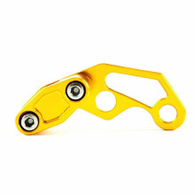(Gold) Motorcycles Line Clamp Pipe Clamp Tubing Bracket Clamp Modification Parts Bracket for Replaceable