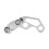 (Silver) Motorcycles Line Clamp Pipe Clamp Tubing Bracket Clamp Modification Parts Bracket  for Replaceable 1