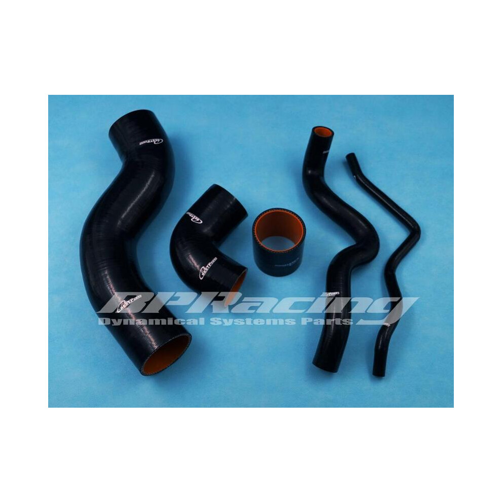 () Silicone Turbo Intake Hose / Pipe /Tube Kit For Vw Golf Iv / Bora 1.8T Black/Red 9454443776717