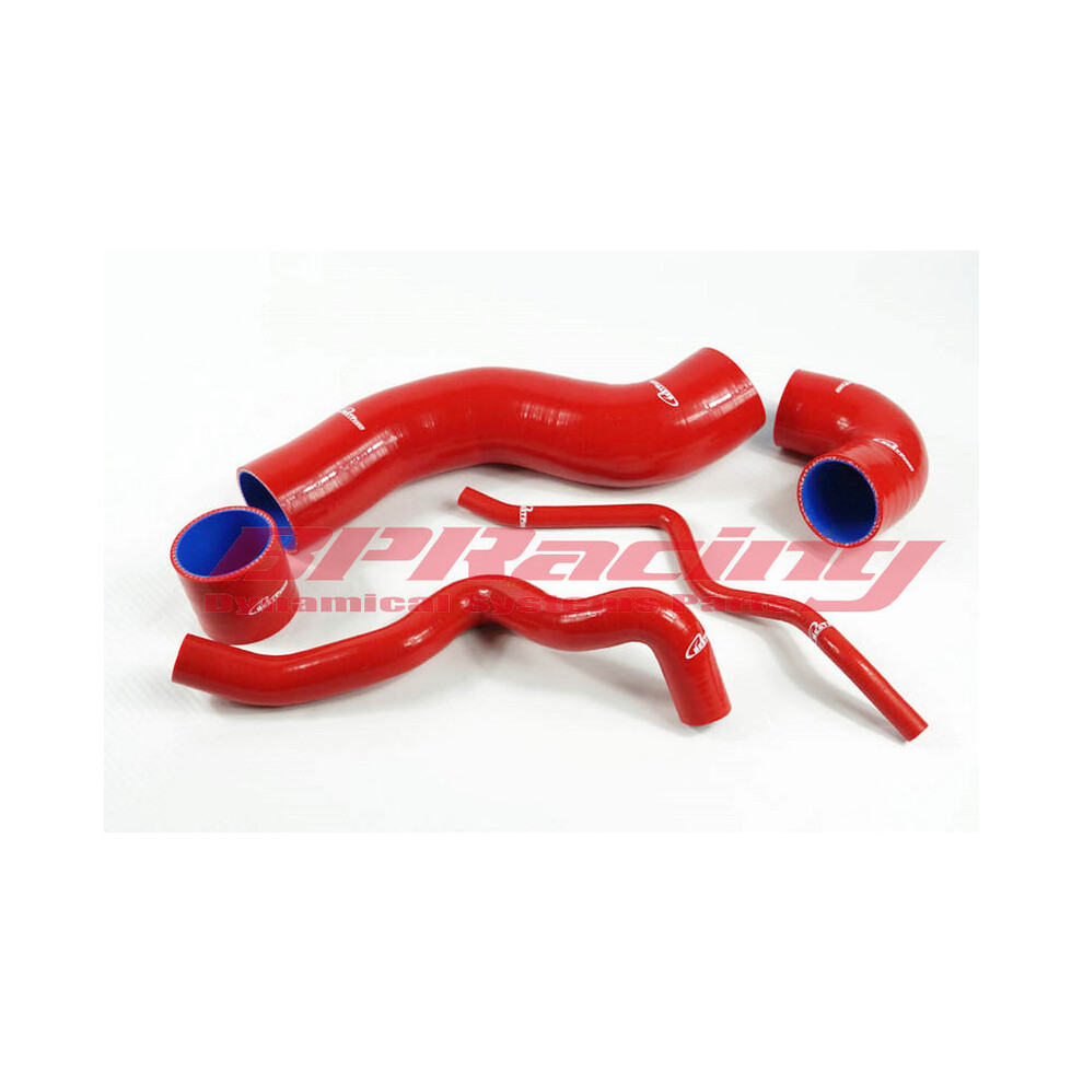 (Red) Silicone Turbo Intake Hose / Pipe /Tube Kit For Vw Golf Iv / Bora 1.8T Red 9454443776731