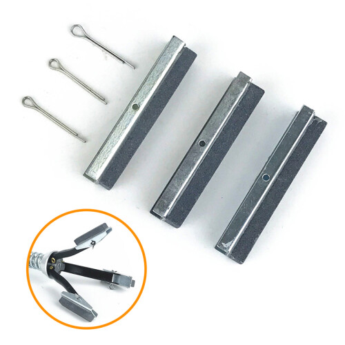 (2inch) 3PCS Car Engine Cylinder Hone Replacement Stones Adjustable Brake Piston Professional Fixed Angle Cylinder Hone Tool 3 Size 2