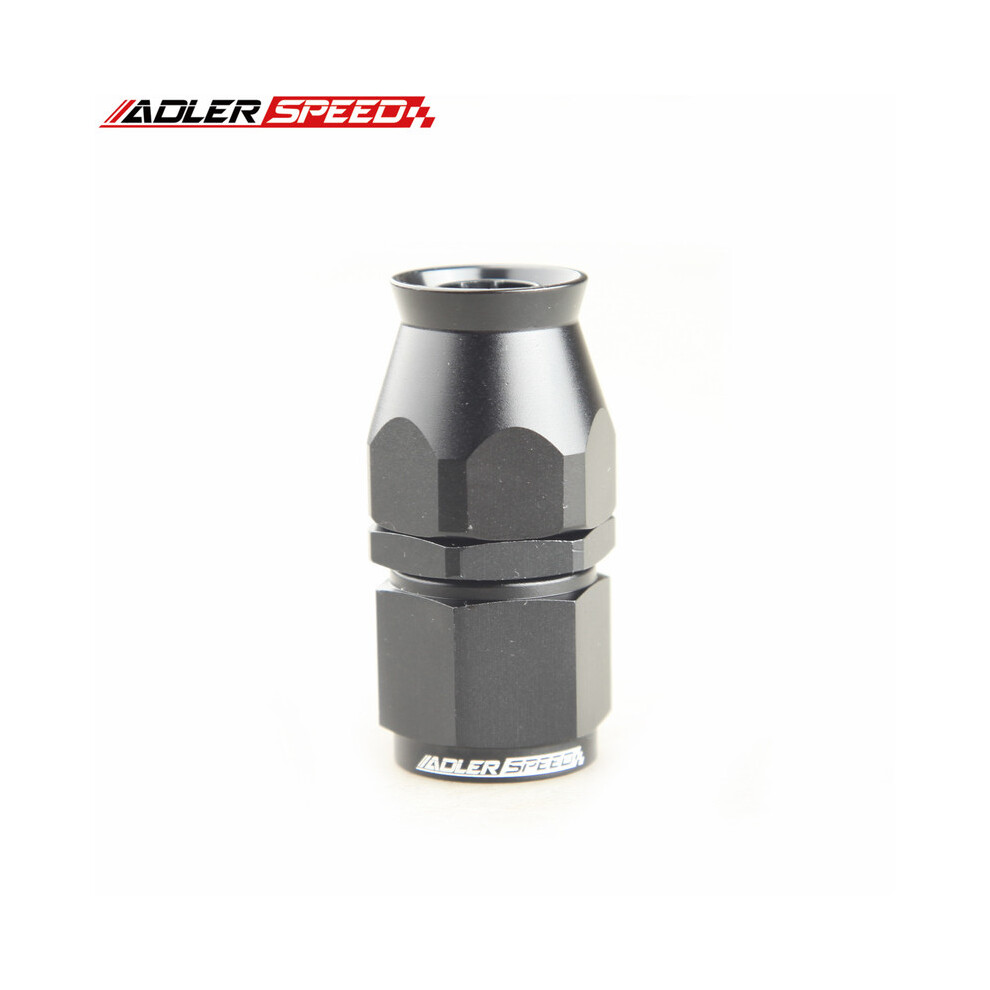 (An12-Straight) Universal Ptef An4 An6 An8 An10 An12 Straight 0 Degree Reusable Swivel Ptfe Hose End Fitting 9454443710049