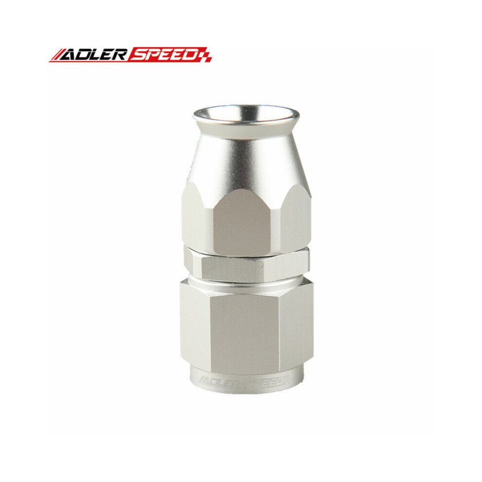 (An8-Straight) Universal Ptef An4 An6 An8 An10 An12 Straight 0 Degree Reusable Swivel Ptfe Hose End Fitting 9454443710025