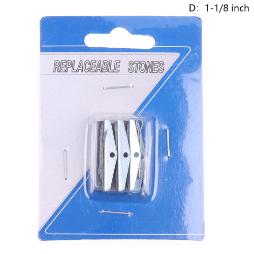 (D) 1 Set Engine Cylinder Hone Replacement Stones Adjustable Brake Piston Professional Fixed Angle Cylinder Hone Tool