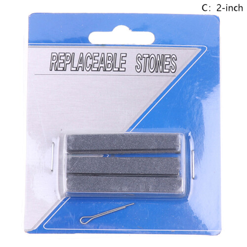 (C) 1 Set Engine Cylinder Hone Replacement Stones Adjustable Brake Piston Professional Fixed Angle Cylinder Hone Tool
