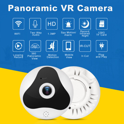 MINI Caméra panoramique Fisheye à 360 degrés WIFI 2