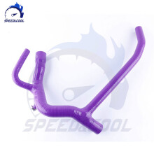 (PURPLE) For 1999-2004 Land Rover Discovery 2 TD5 2000 2001 2002 2003 Car Silicone Radiator Coolant Pipe Tube Hose Kit