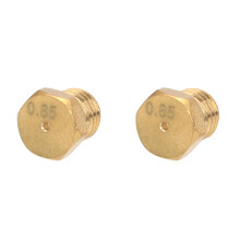 (2Pcs) 2/3/10Pcs M6*0.75 LPG or NG Gas Jet Nozzle Injector Number 85 Orifice Size 0.85mm LPG Jet