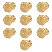 (10Pcs) 2/3/10Pcs M6*0.75 LPG or NG Gas Jet Nozzle Injector Number 85 Orifice Size 0.85mm LPG Jet