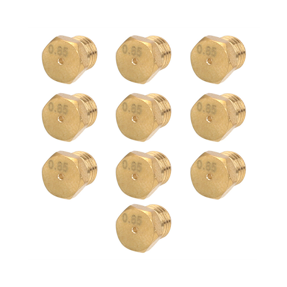 (10Pcs) 2/3/10Pcs M6*0.75 Lpg Or Ng Gas Jet Nozzle Injector Number 85 Orifice Size 0.85Mm Lpg Jet 9454443727627