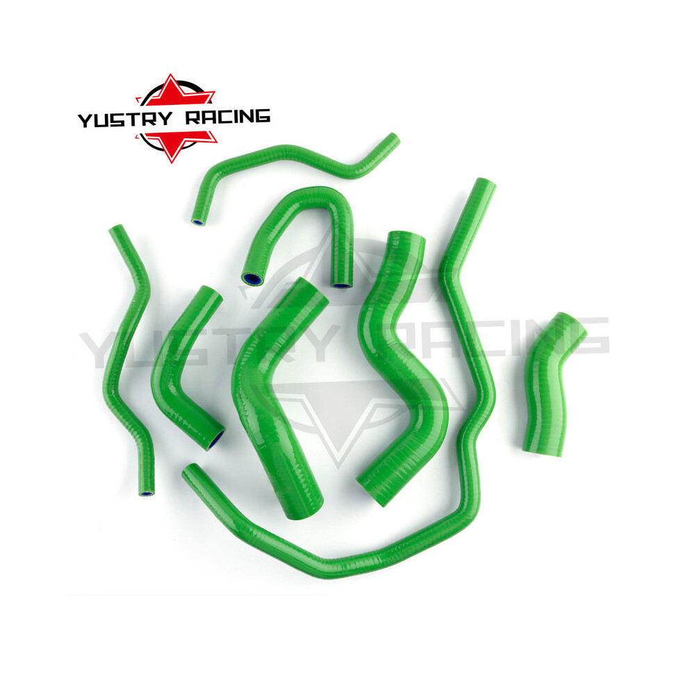 (Green) Silicone Radiator Coolant Heater Hose For Audi A3 S3 (8P) Seat Mk2 2.0Tfsi Vw Golf Gti Mk5 2.0 Tfsi Turbo Green 9454443752179