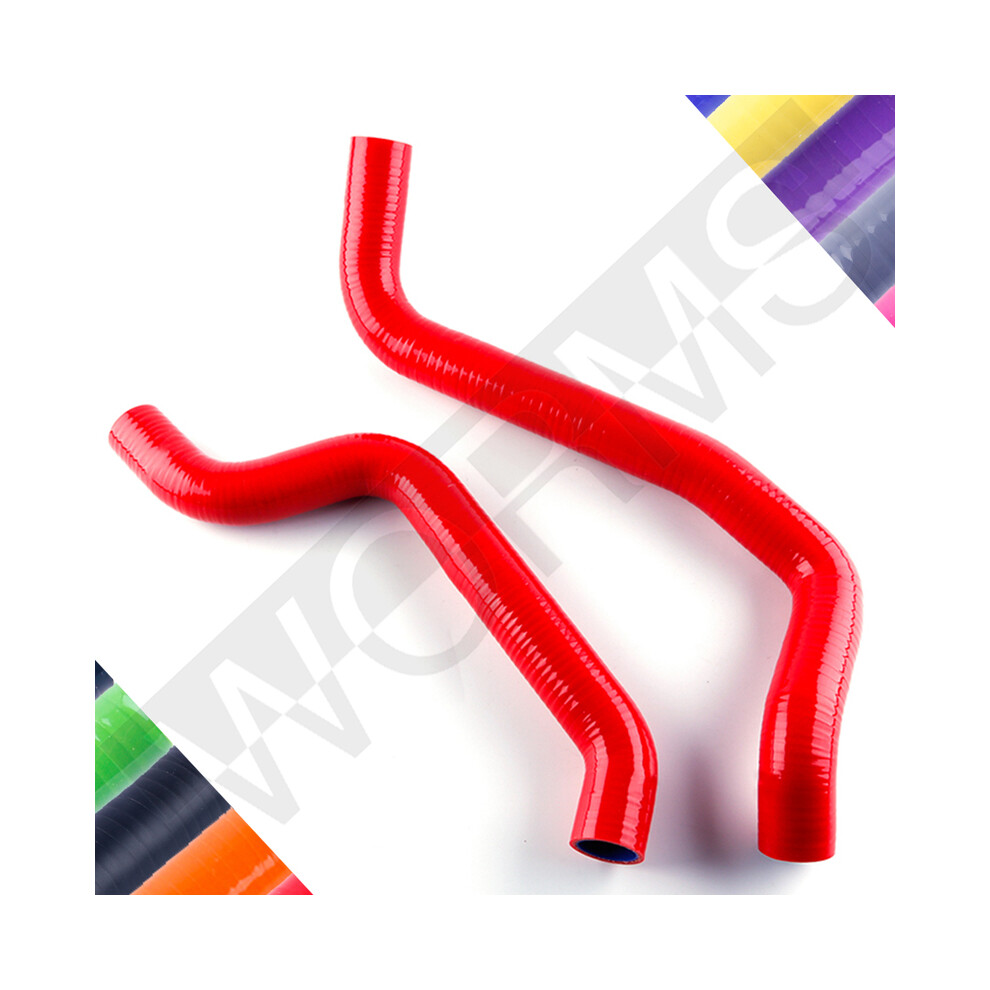 (Red) For 1990-1999 Mitsubishi 3000Gt Gto 1991-1996 Dodge Stealth Silicone Radiator Hose Pipe Kit 1992 1993 1994 1995 1997 1998 Red 9454443753299