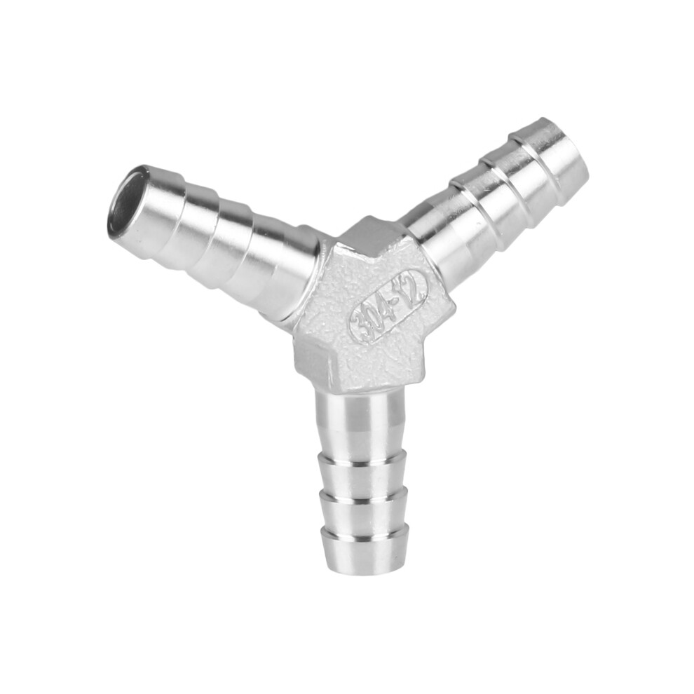 (Y Type) Hose Barb 304 Stainless Steel Hose Tail Barb Connectors 6Mm 8Mm 10Mm 12Mm T Type Y Type Pipe Fitting Pagoda Tail Barb Connector 9454443750861