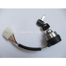 XIONGDA Start Switch Key Switch 5 Wires Gasoline Generator Parts