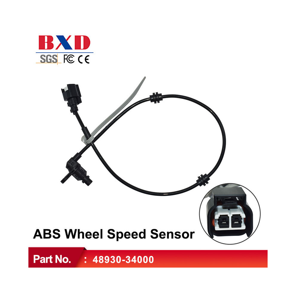 Abs Wheel Speed Sensor 48930-34000 For Ssangyong Actyon Ii 2012-2021 Korando(Ck) 2010-2021 9454443736773