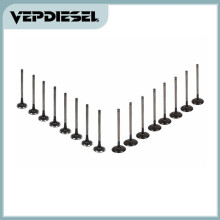16x Intake & Exhaust Valve Kit G4NA For Hyundai Sonata Tucson Kia Soul Sportage 2.0L 20122020 22211-2E000 22212-2E000