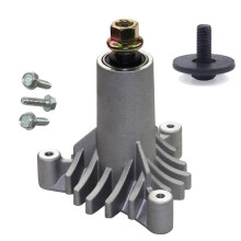 Spindle Assembly Compatible with AYP 130794 532130794 128285 with 3 Mounting Bolts and Blade Mounting Bolt, Mounting Holes are T