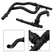 1pc Heater Hose Set With Tee Kit Supply Return For Dodge Journey 2.4 VVT 2009-2019 5058437AK Rubben Metal Engines Engine Parts
