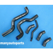 silicone radiator hose kit FOR SUZUKI SV650 SV-650 SV 650 K3 2003-ON BLK