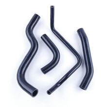 Silicone Coolant Radiator Hose Kit For Honda CB600F HORNET 03-06 03 04 05 06 2003 2004 2005 2006 BLACK