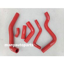 FOR YAMAHA FZ6 S2 Silicone Radiator Hose Kit 2008-2010 2008 2009 2010 08 09 10 RED
