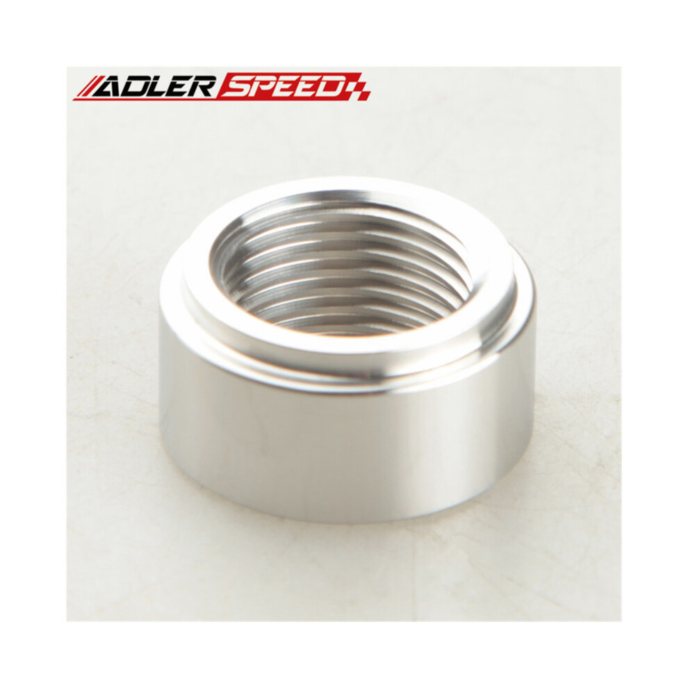 M18x1.5 Thread Mild Steel O2 Oxygen Sensor Weld Bung & Nut Fitting 9454443704864