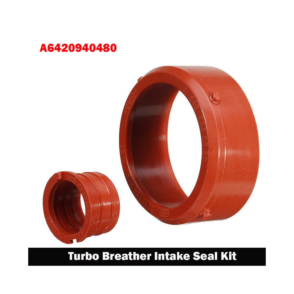 A6420940080+6420940580 Auto Rubber Turbo & Breather Intake Seal Kit For Mercedes-Benz Om642 Seal Kit Seal Kit Pistons 9454443708831