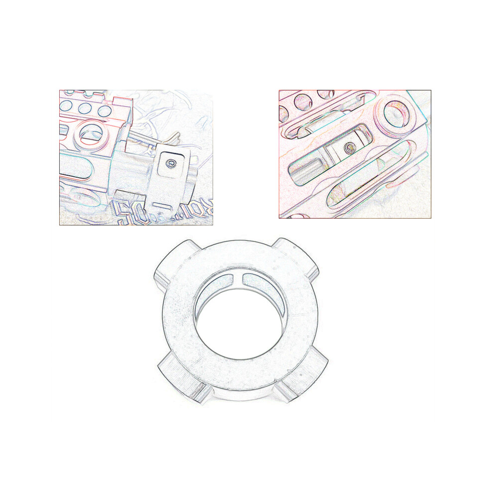 Aluminum Alloy Stable Metal Ring - For 19Mm 9454443709562