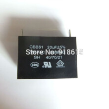 CBB61 20UF Capacitor 350VAC 50/60HZ Generator Parts