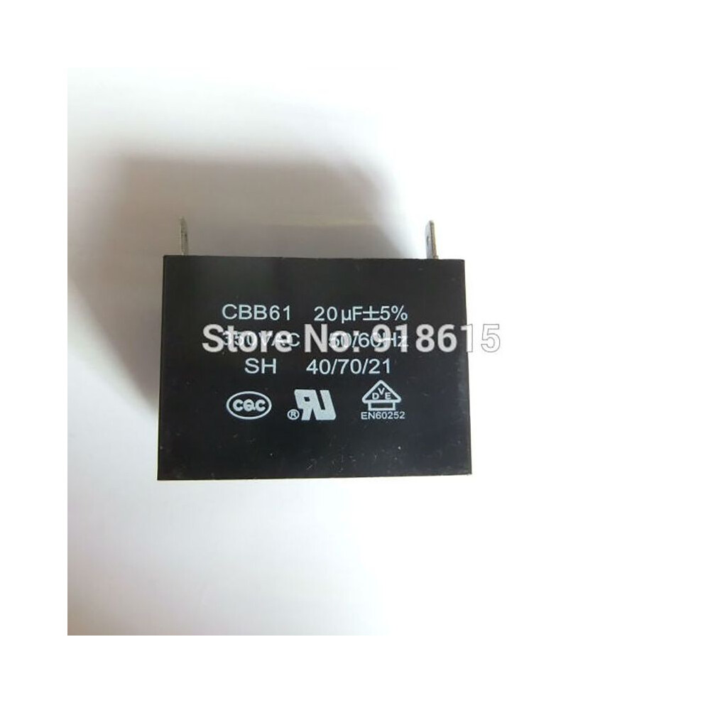 Cbb61 20Uf Capacitor 350Vac 50/60Hz Generator Parts 9454443709951