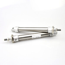 stainless steel MA type 16/20/25/32/40 mm Bore 25/50/75/100/125/150/175/200/250/300 mm stroke pneumatic cylinder