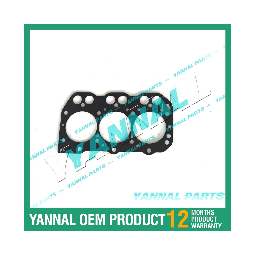 New Metal Cylinder Head Gasket Fit For Yanmar 3Tne74 Engine Parts 33-3509 9454443721175