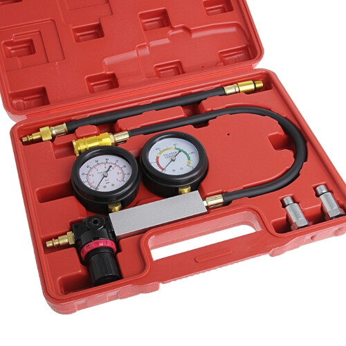 New Hot 1 Set Auto Cylinder Engine Leak Leakdown Tester Compression Gauge Diagnostic Detector 1