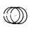 For Weichai Piston Ring STD N4105ZLD52 Engine spare parts (4pcs) 1