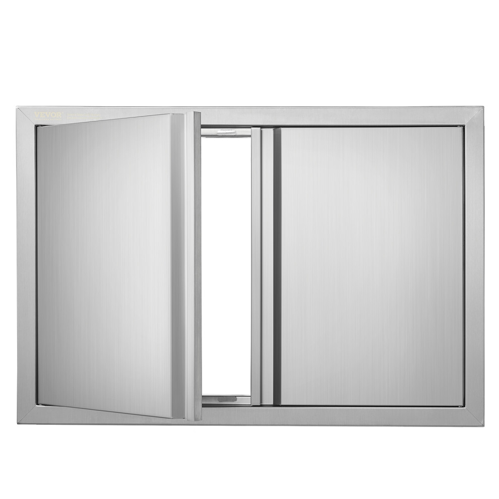 (28X19 inches) VEVOR  BBQ Island Access Door Outdoor Kitchen Door Stainless Steel