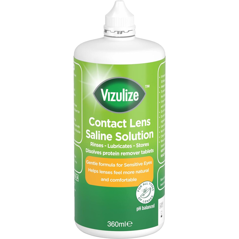 Vizulize Saline Solution 360ml