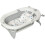 Homcom HOMCOM Foldable Baby Bath Tub Ergonomic with Temperature-Induced Water Plug 15