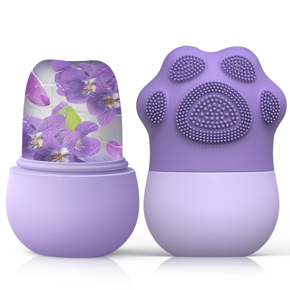 Chronus Ice Roller For Face And Eyes, Ice Face Rollerï¼Ice Mold For Face And Eyes,De-Puff Eye Bags,Reduce Migraine Pain,Reusable Massage Silicone Ice