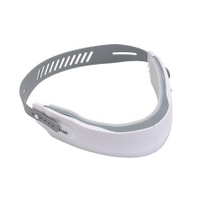 V-face with Remote Control Sliming Face Lifting Belt Red Blu-Ray Thin Double Chin and Portable Intelligent Firming Face Slimming Instrument(White)