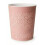 (Pink) 9L Flora Waste Rubbish Paper Bin For Kitchen Home 1
