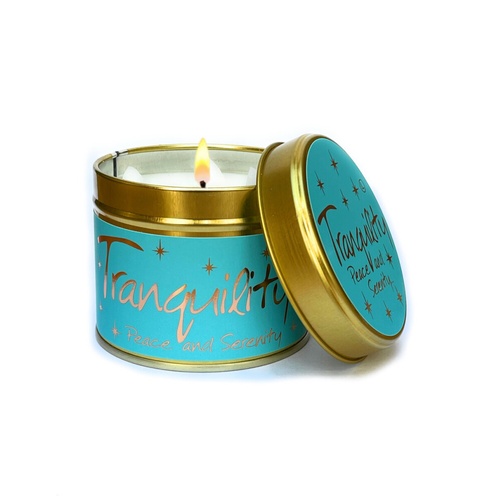 Lily Flame Candles Lily Flame Candle In A Tin - Tranquility