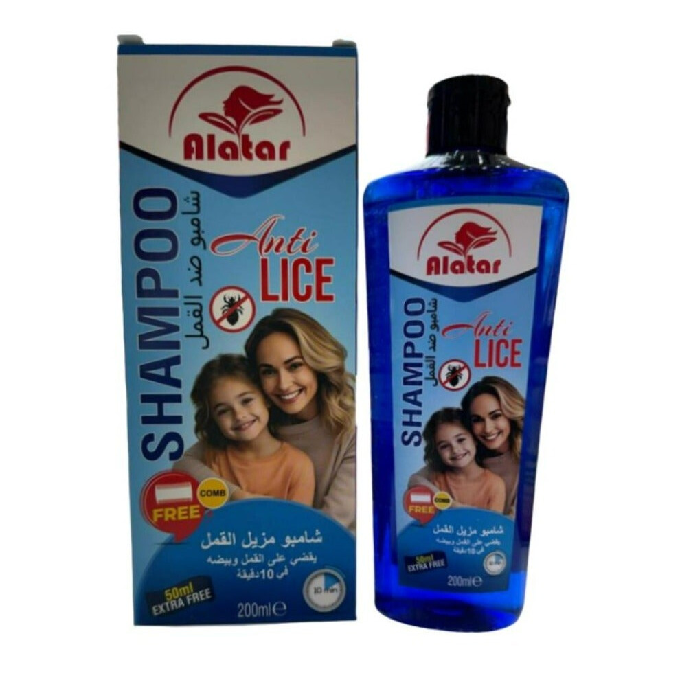 Alattar Lice Repellent Shampoo Reliable Solution for Lice Prevention and Care Gentle Yet Powerful Defense Against Lice 250ml