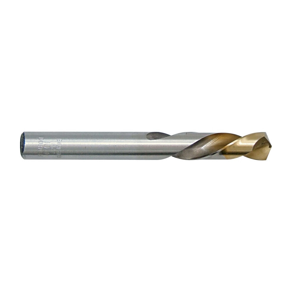 A022 8.00MM HSS TiN Stub Drill