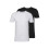 Diesel (Black and White, XS) DIESEL UMTEE Mens T Shirts 2 Pack Basic Cotton Tee 1