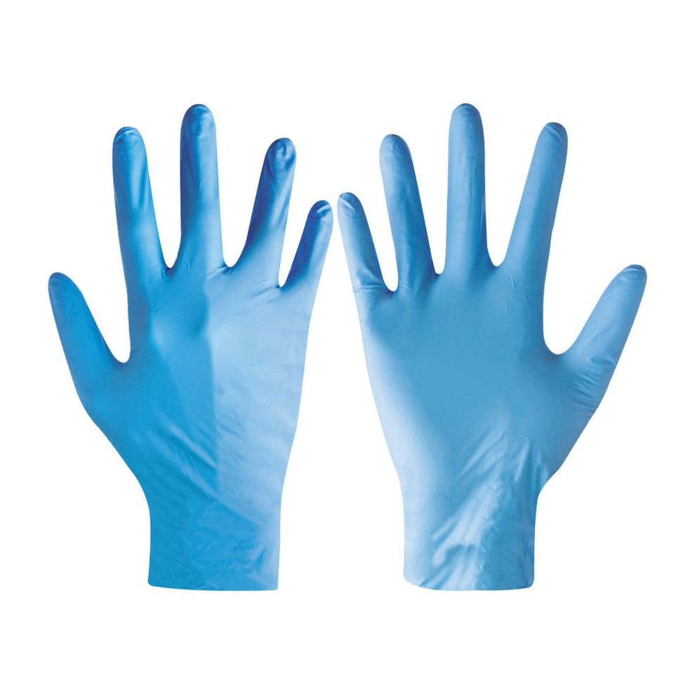 Gloves Disposable Blue Nitrile 5G (PK-90) (SZ-2XL)