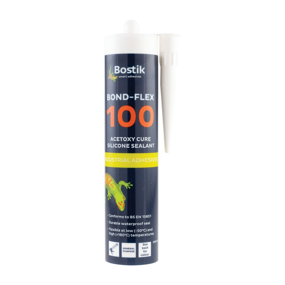 100HMA Bond-flex White Silicon Sealant 290ml