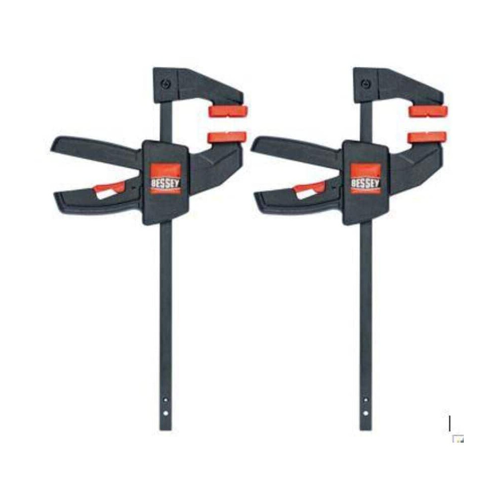 Bessey Ezs11-4 Set 2 Piece One Handed Clamp Set (2 X Ezs11-4)